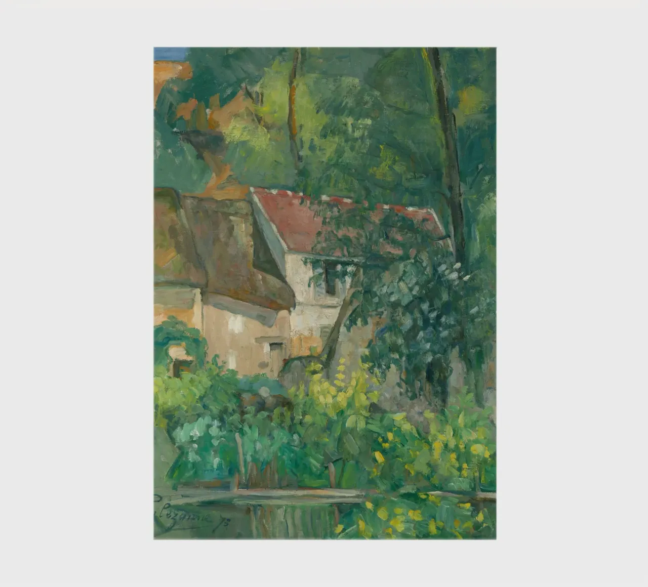 Paul Cézanne - House of Père Lacroix carnet de notes de William Store
