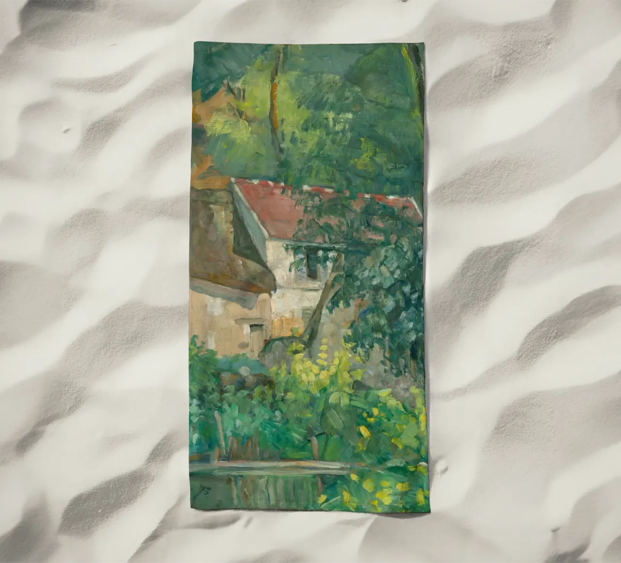 Paul Cézanne - Casa Père Lacroix telo mare da William Store