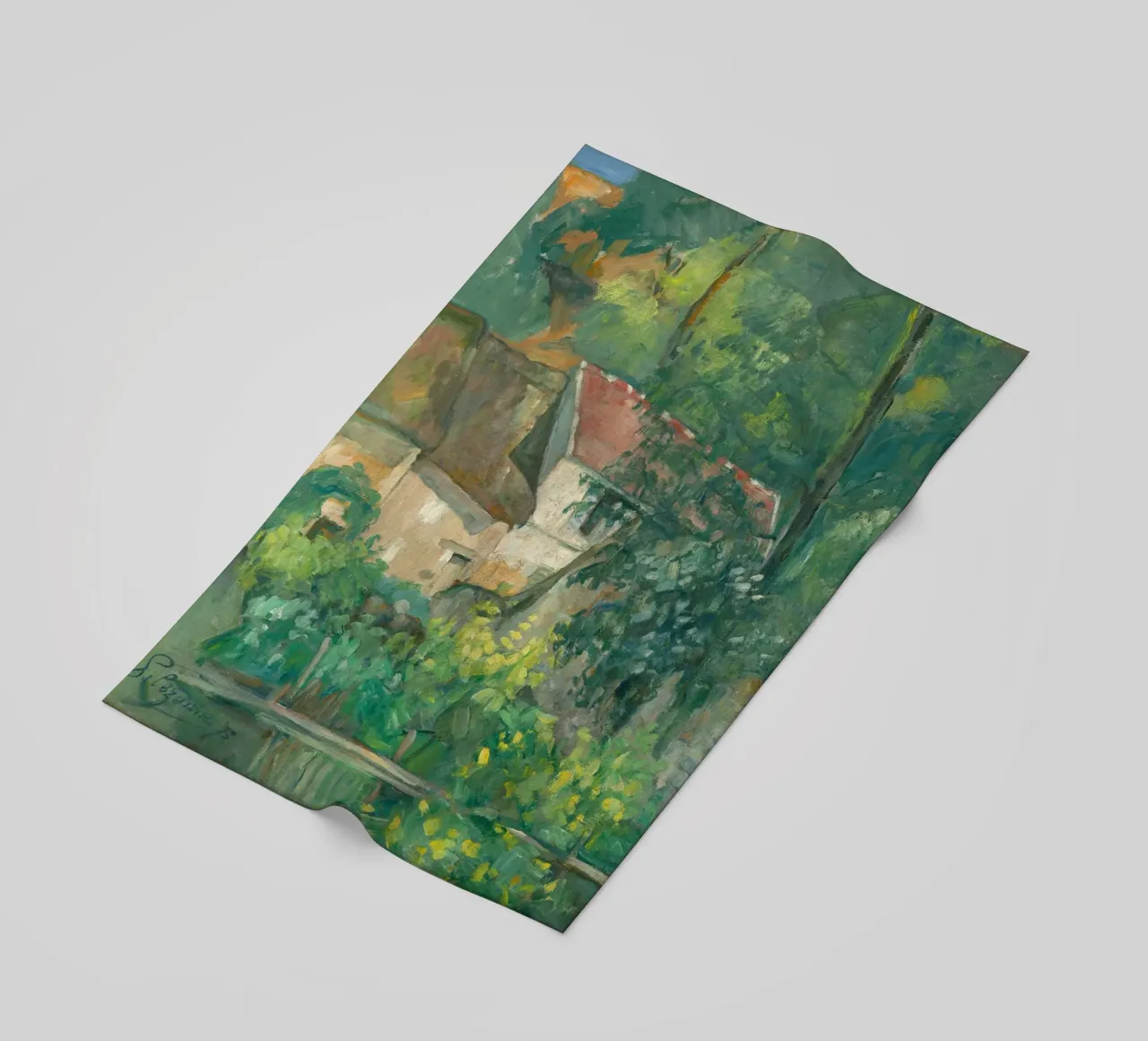 Paul Cézanne - Casa Père Lacroix telo mare da William Store