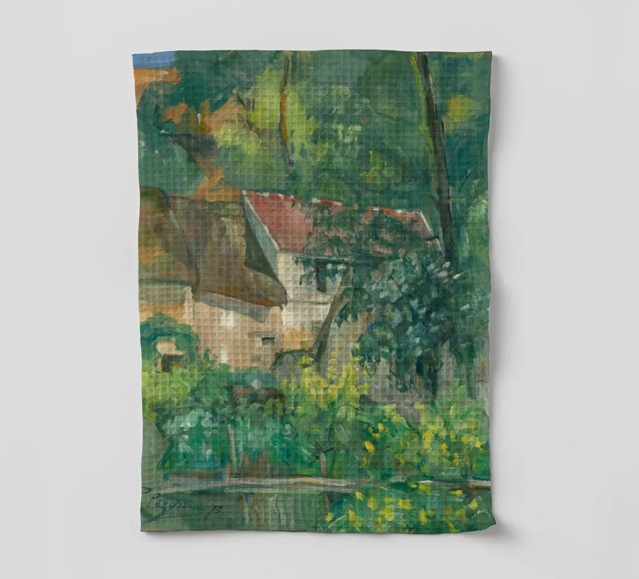 Paul Cézanne - Casa Père Lacroix canovaccio da cucina da William Store