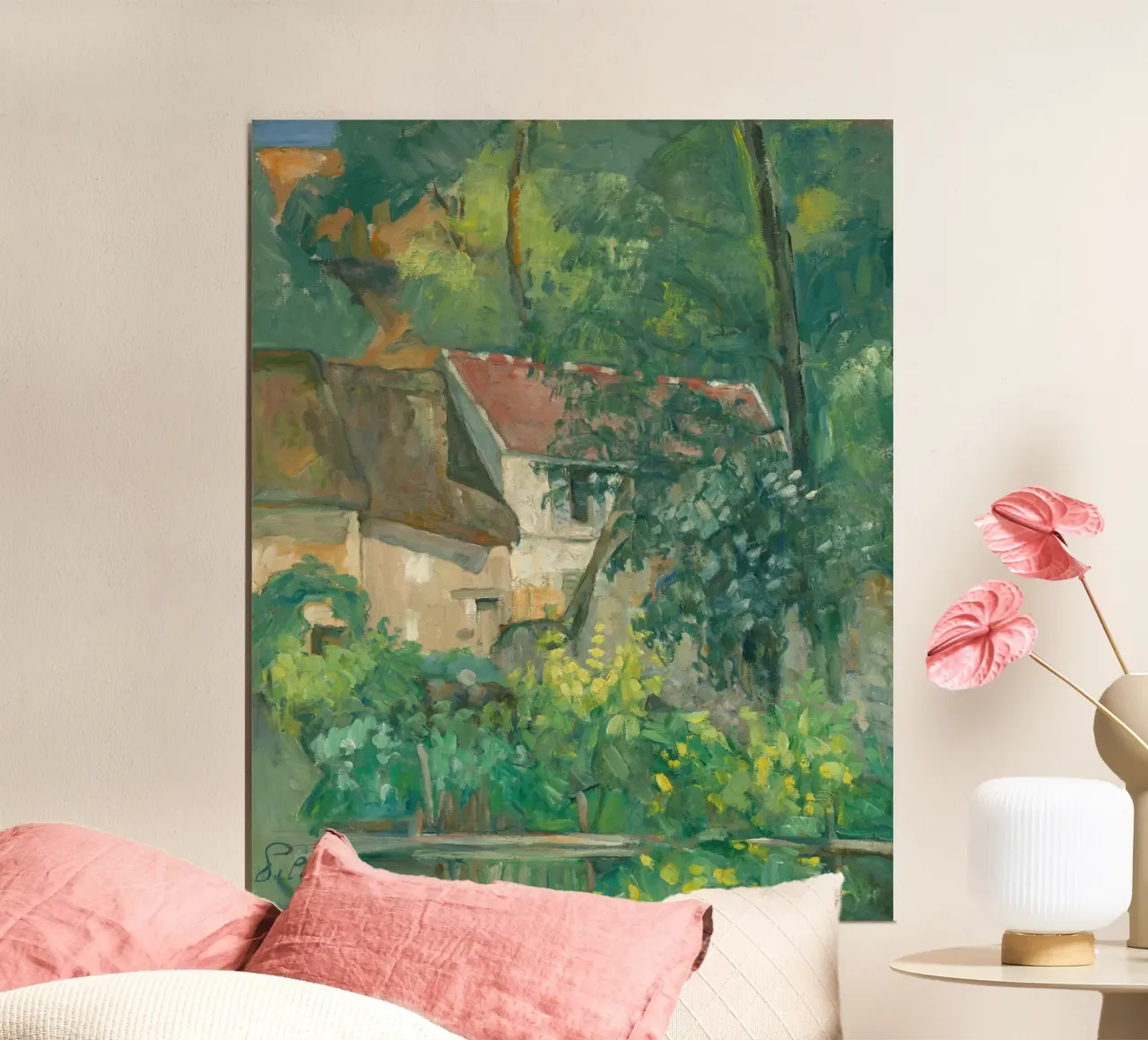 Paul Cézanne - Casa Père Lacroix carta hahnemühle da William Store