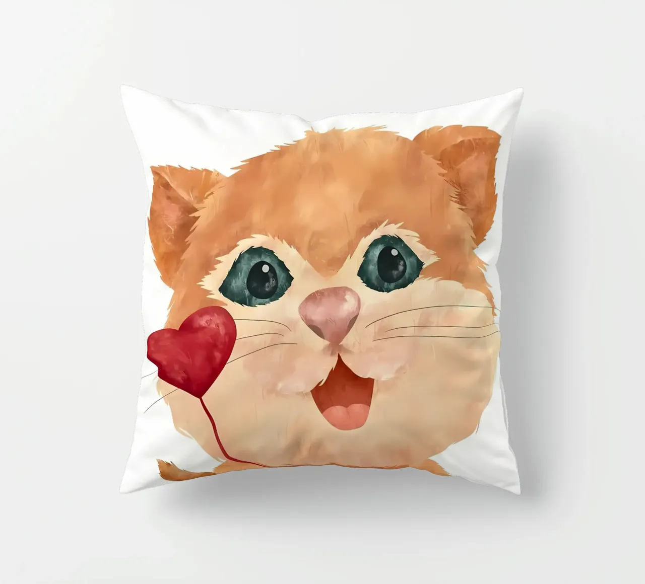 Amore per i gattini cuscino da Monique A Hooper