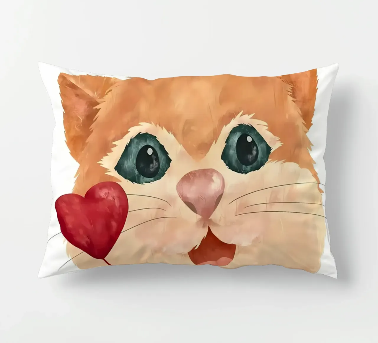 Amore per i gattini cuscino da Monique A Hooper