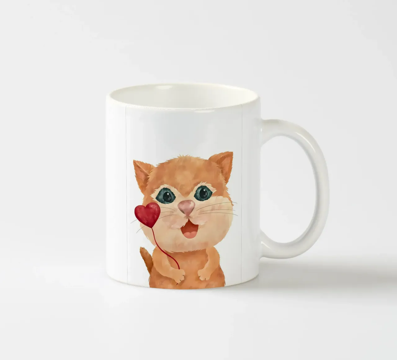 Amore per i gattini tazza in ceramica da Monique A Hooper