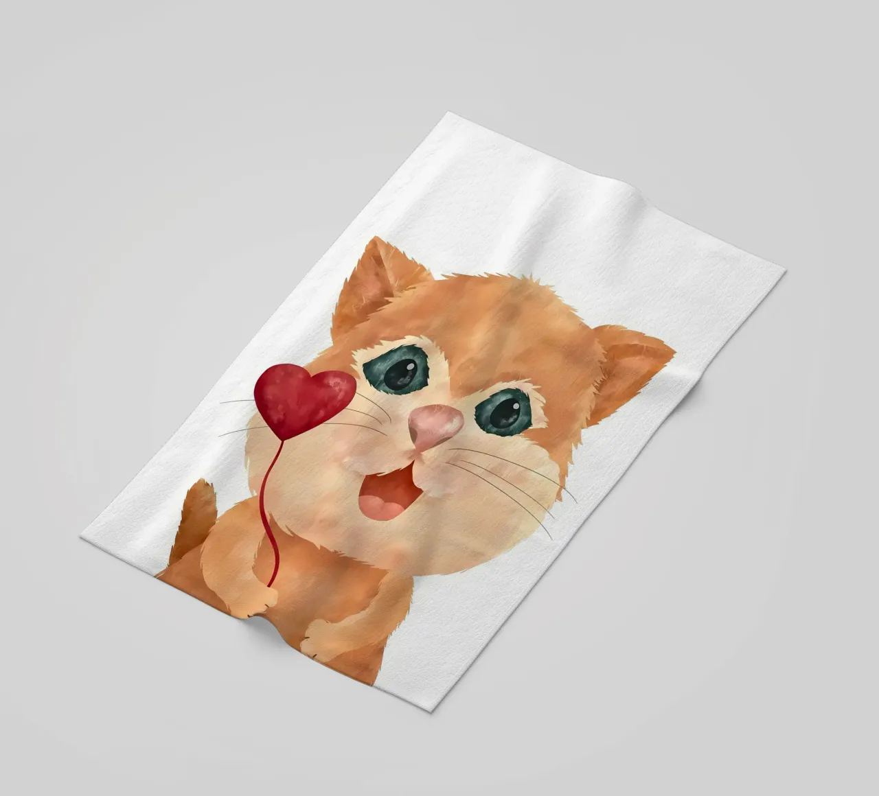 Amore per i gattini telo mare da Monique A Hooper