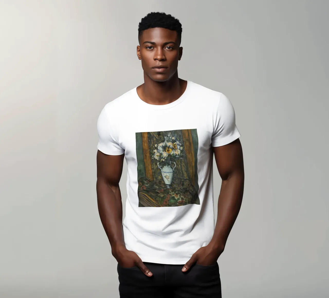 Paul Cézanne, Vaso di fiori t-shirt da William Store