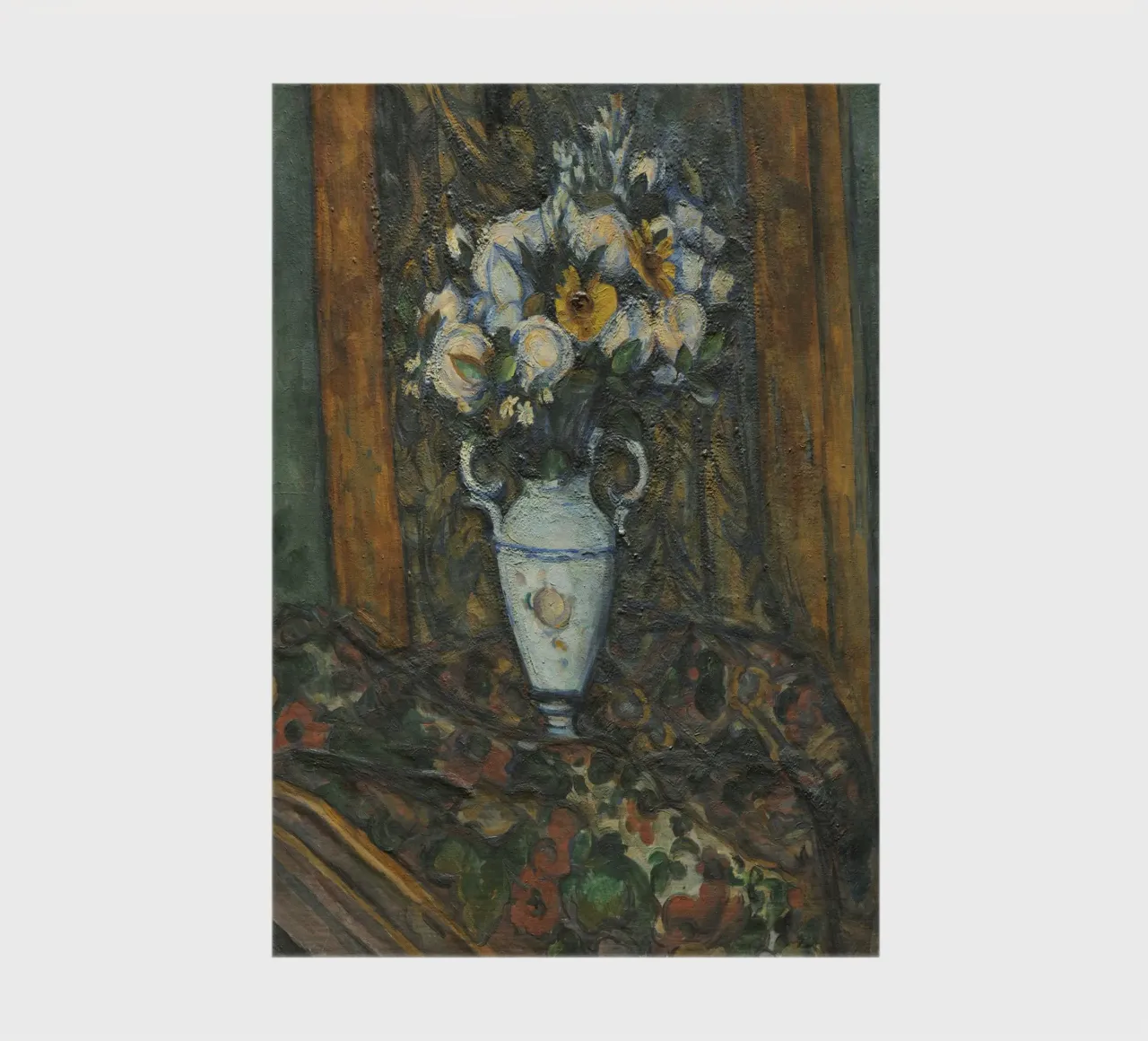 Paul Cézanne, Vase of Flowers notebook by William Store