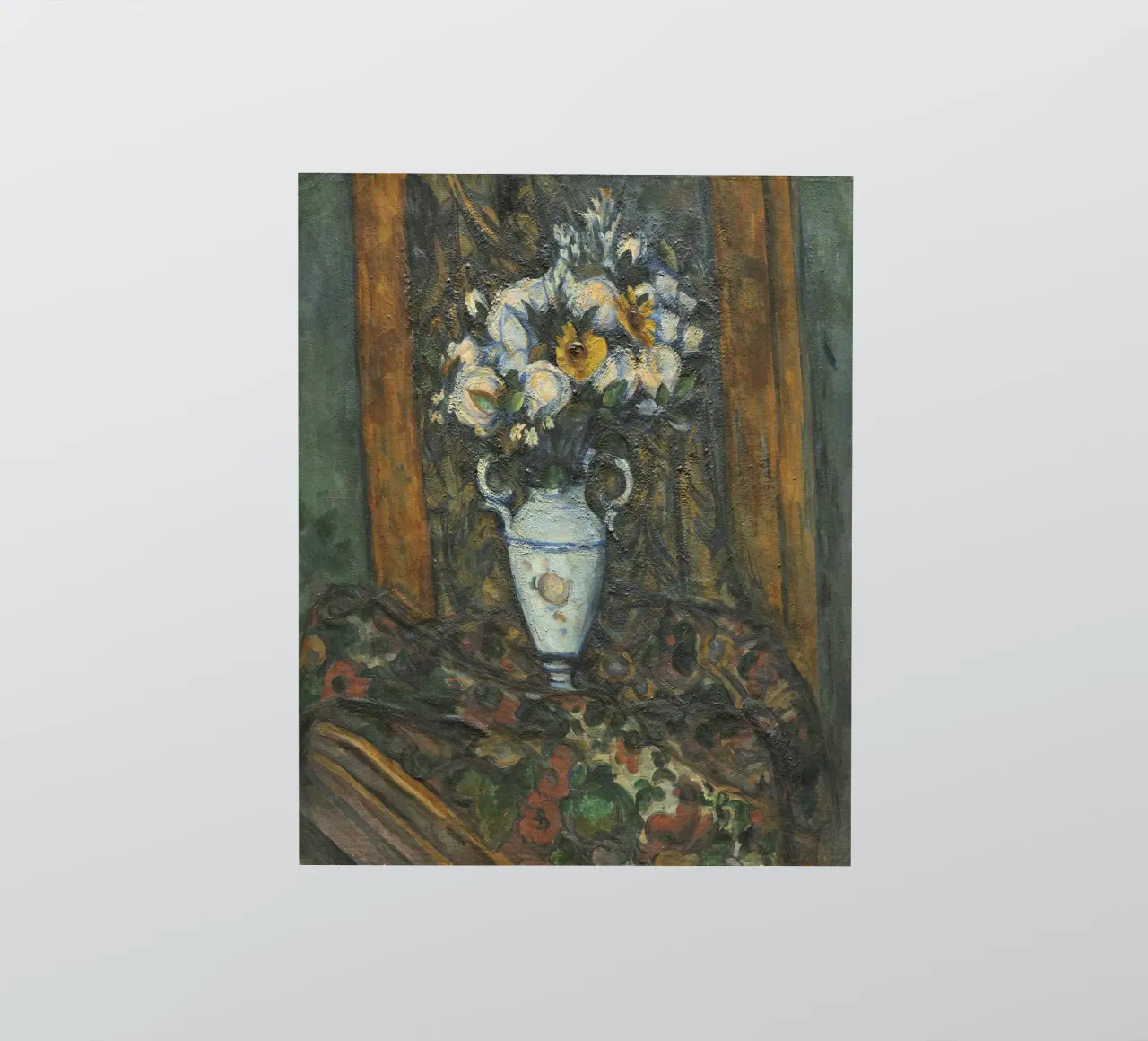 Paul Cézanne, Vase of Flowers sticker by William Store