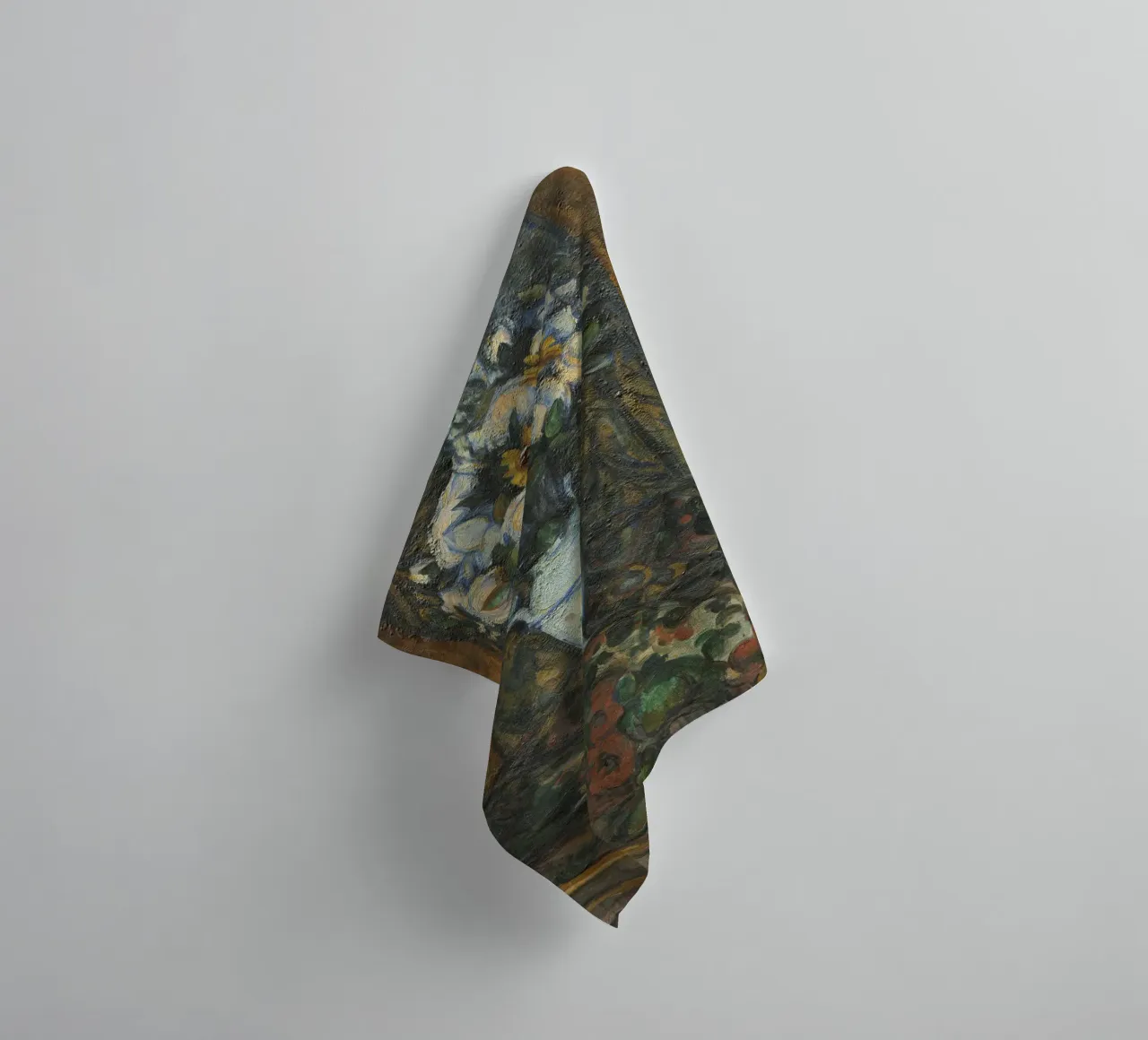 Paul Cézanne, Vaso di fiori asciugamano da bagno da William Store