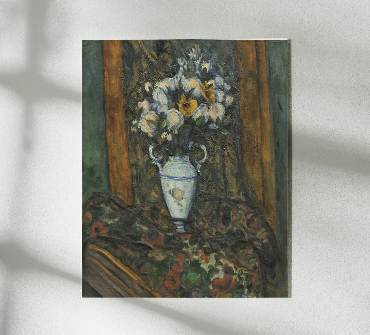 Paul Cézanne, Jarrón de flores metacrilato de William Store