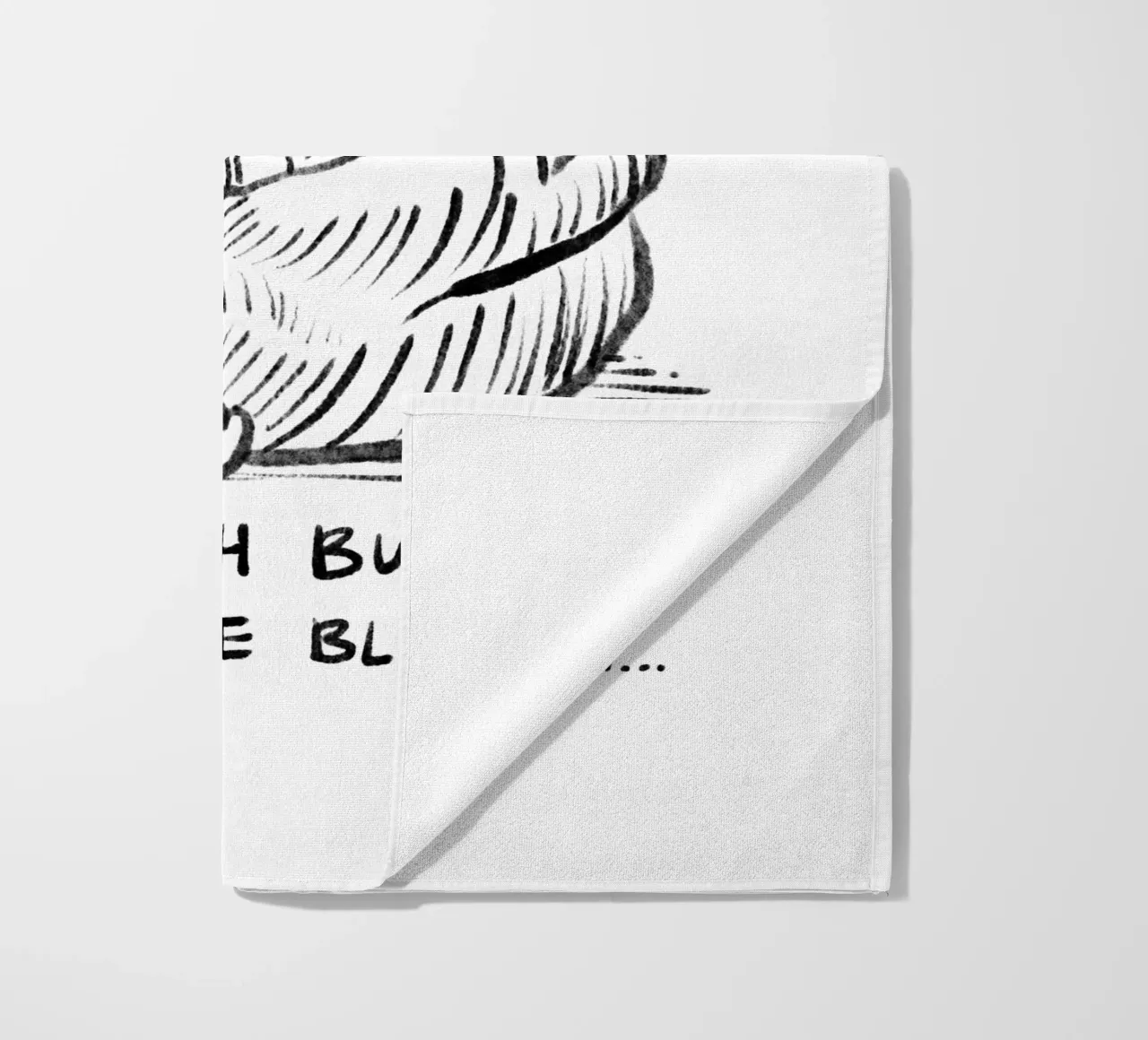 Troppo rumore telo mare da Studio Patruschka