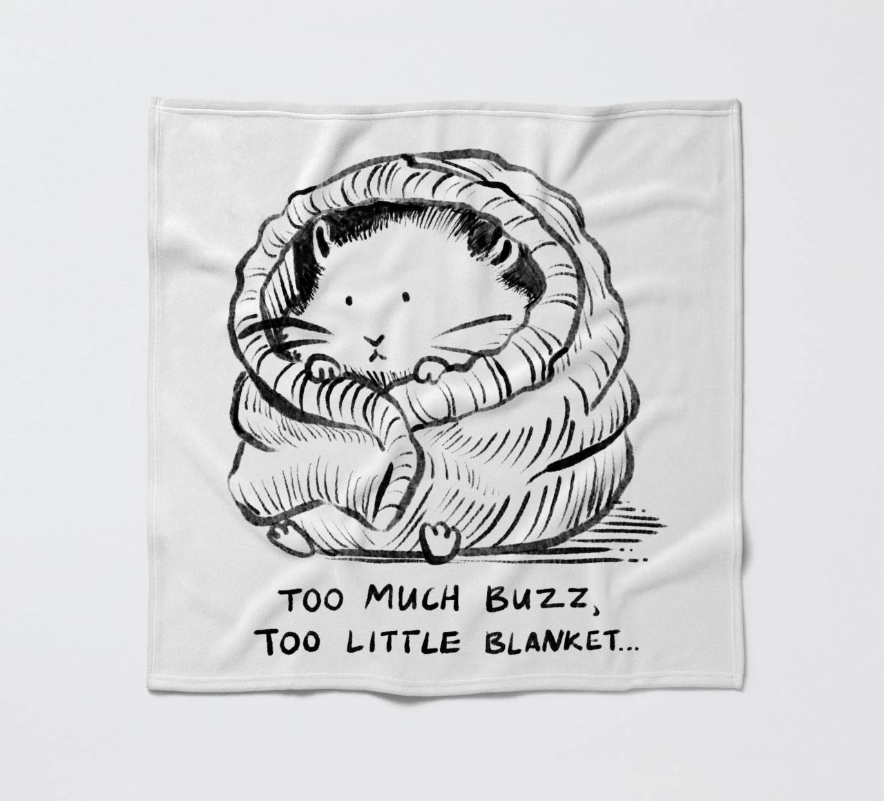 Troppo rumore coperta in pile da Studio Patruschka
