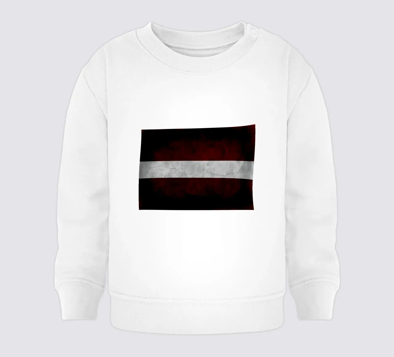 Bandera de Letonia sudadera de bebé de Joshua A Holmes
