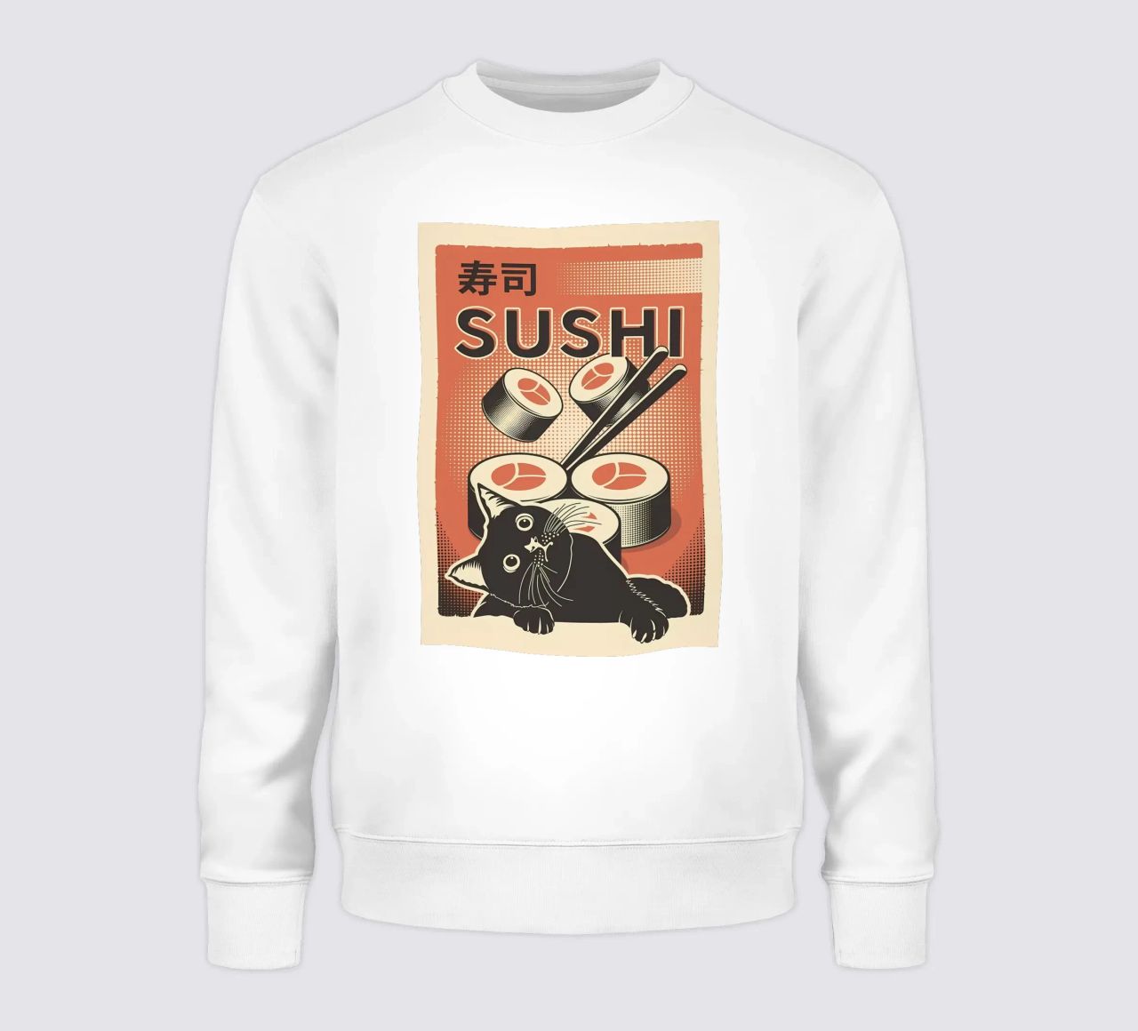 Sushi Cat felpa da Monique A Hooper