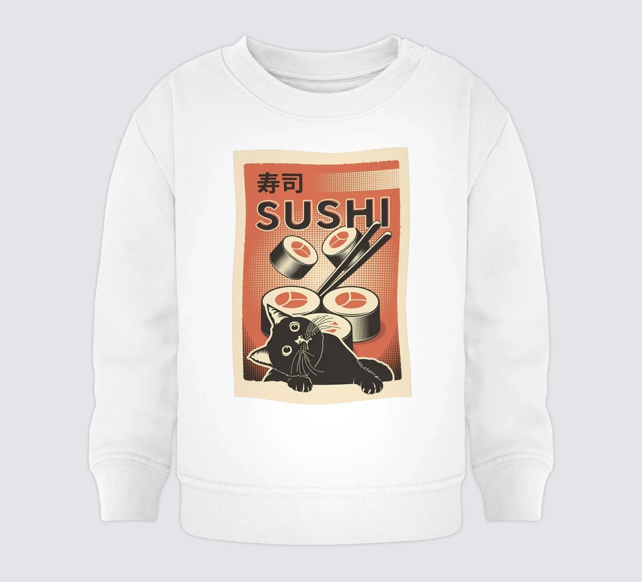 Sushi Cat felpa neonato da Monique A Hooper