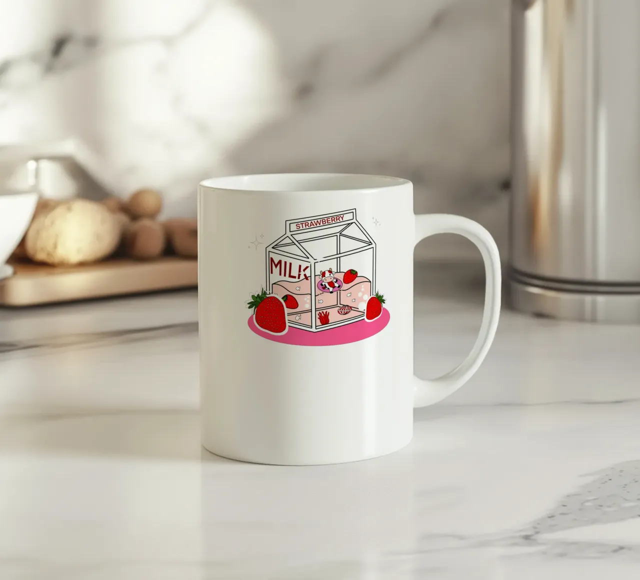 mirtillo rosso tazza in ceramica da khoailang