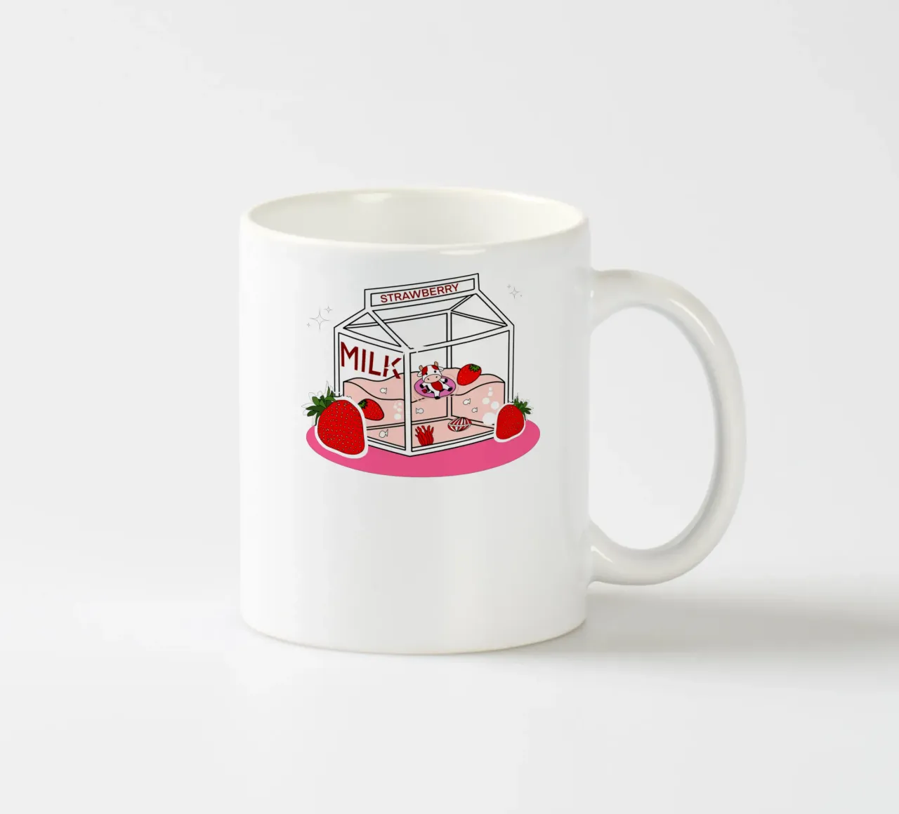 mirtillo rosso tazza in ceramica da khoailang