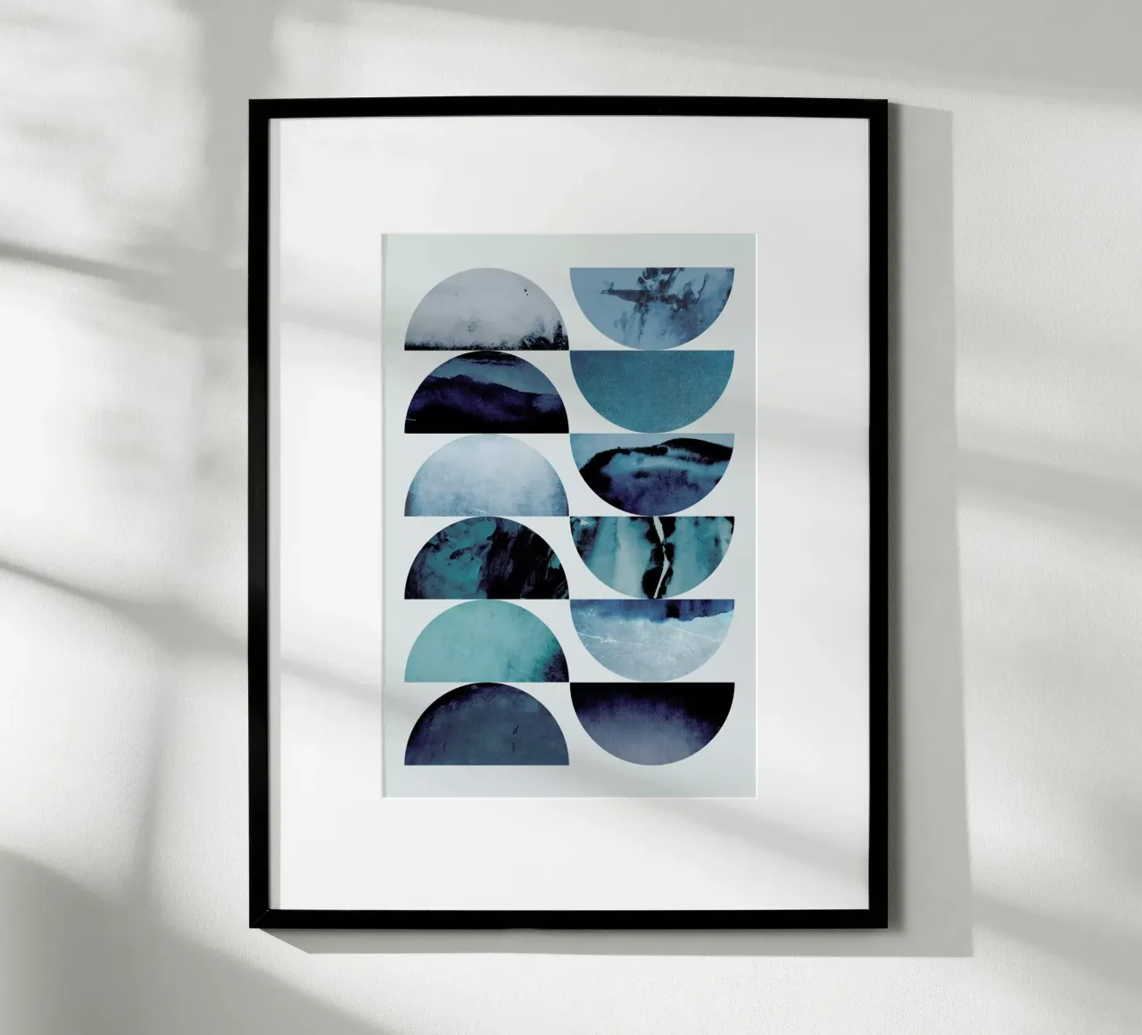 Graphic 40 X poster con telaio in legno da Mareike Böhmer