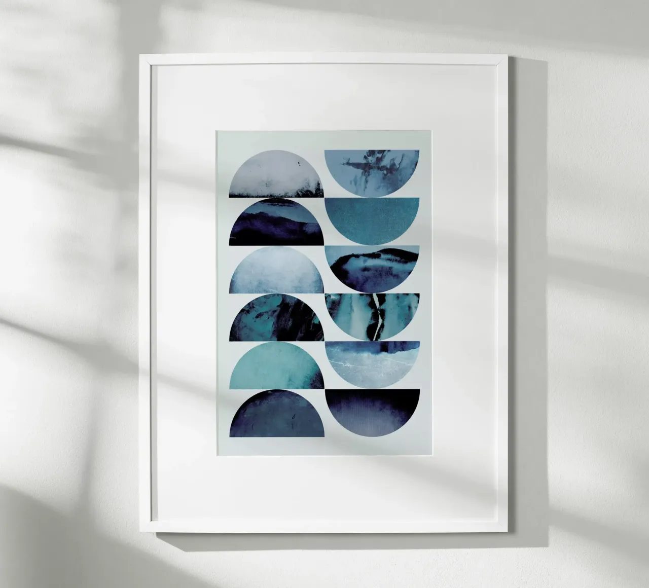Graphic 40 X poster con telaio in legno da Mareike Böhmer
