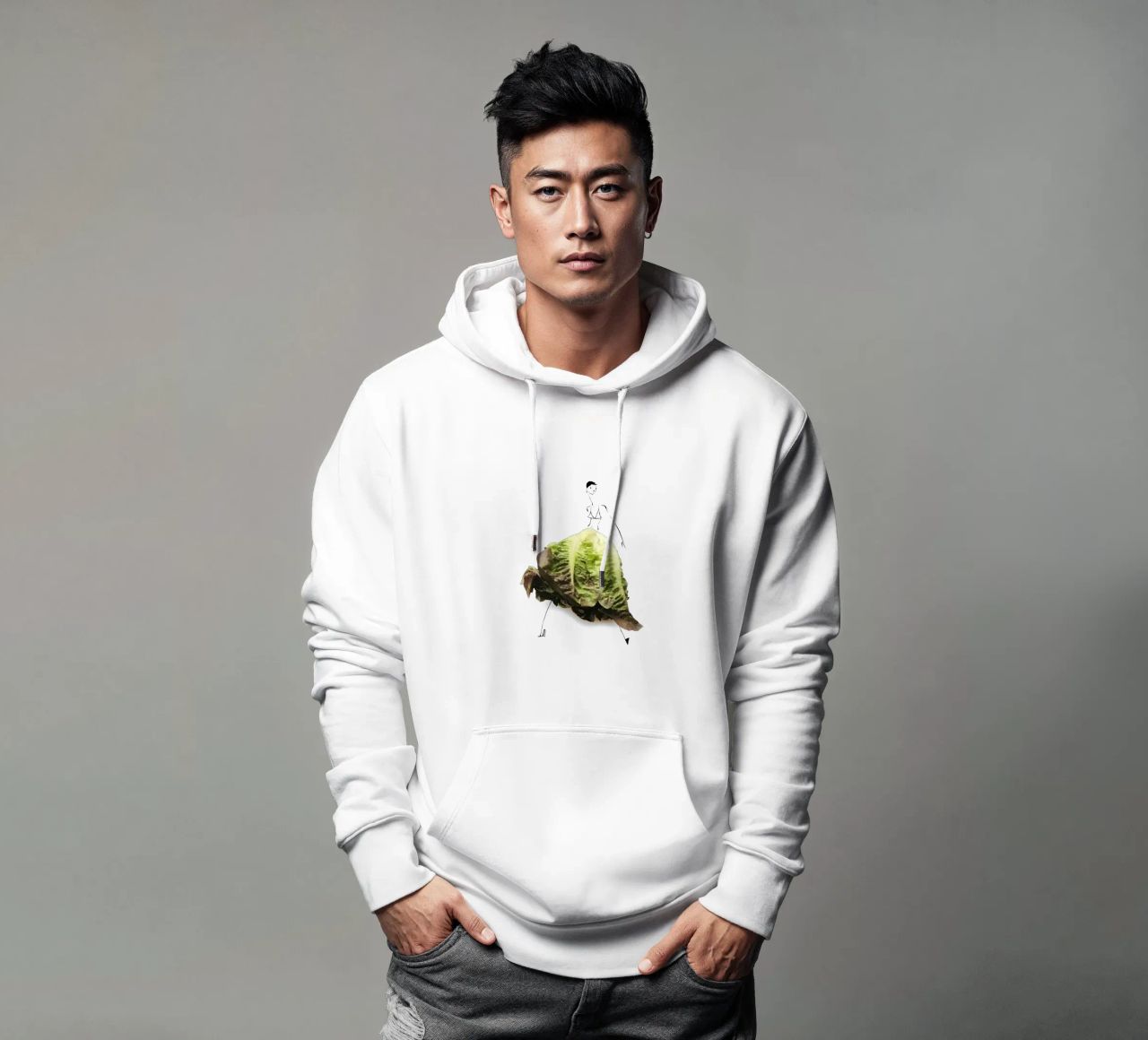 Lettuce Hoodie von Gretchen Roehrs