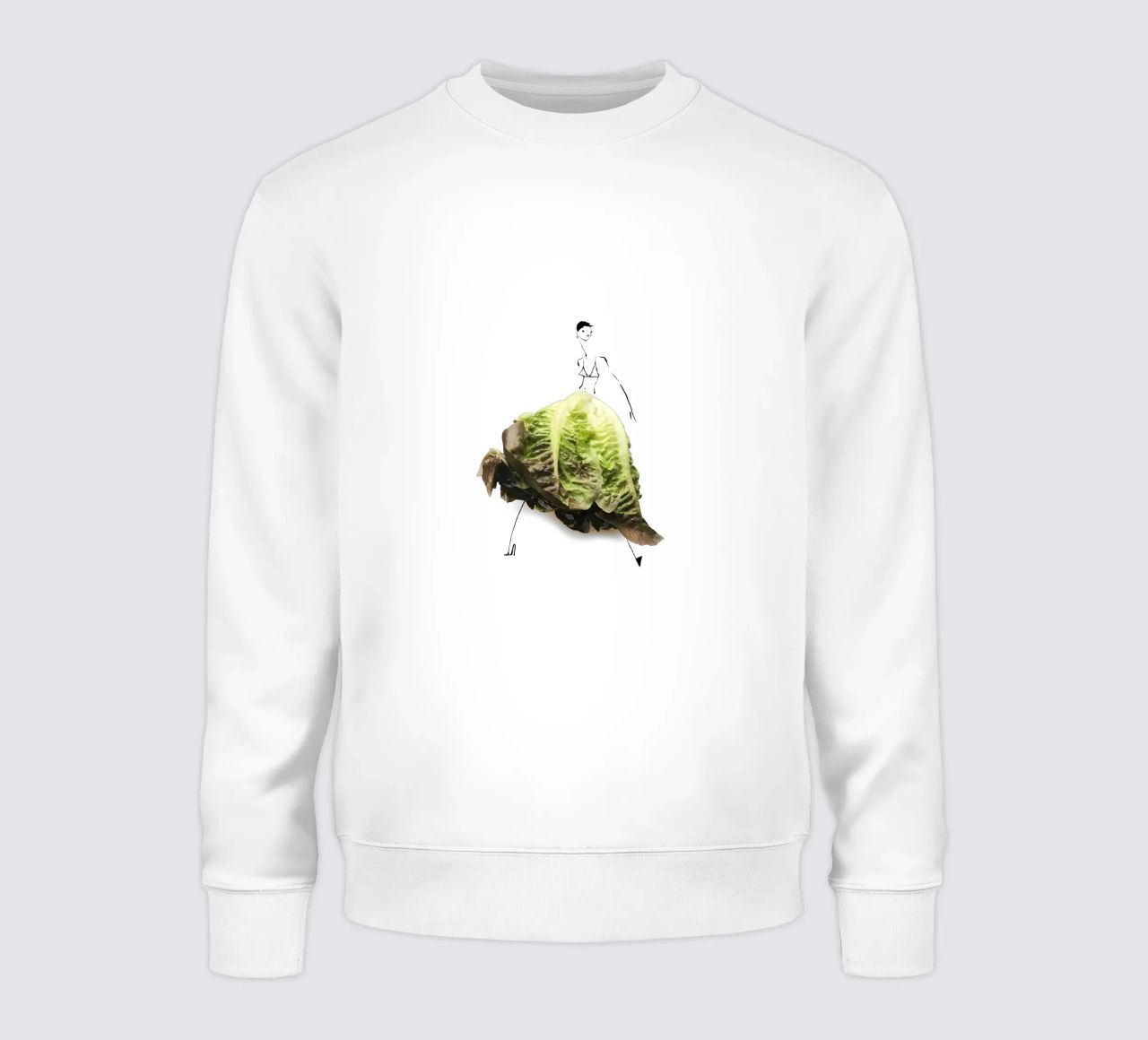 Lettuce Sweatshirt von Gretchen Roehrs