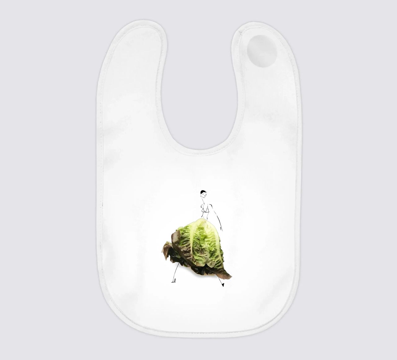 Lettuce Babylätzchen von Gretchen Roehrs