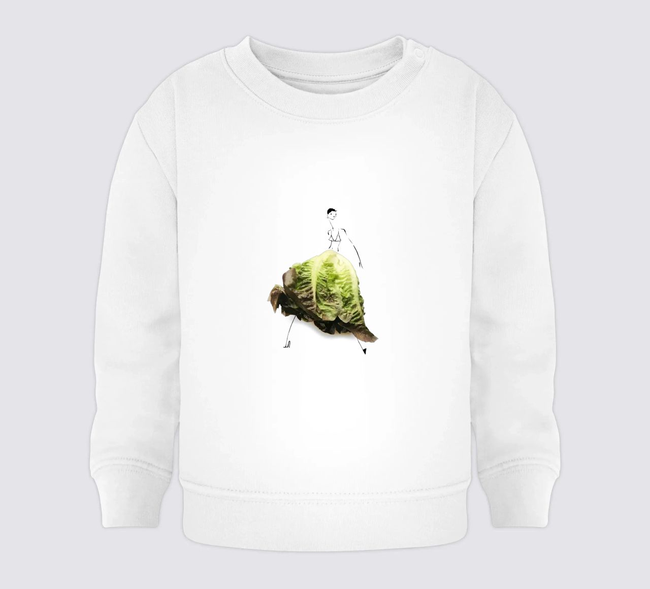 Lettuce Baby Sweatshirt von Gretchen Roehrs
