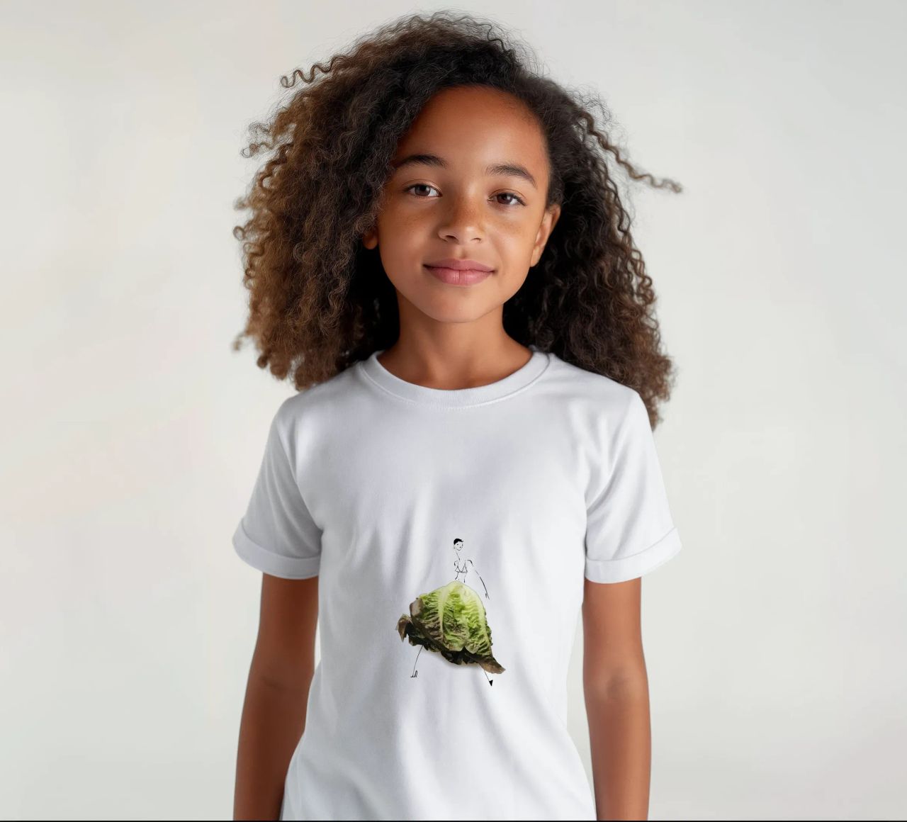 Lettuce Kinder T-Shirt von Gretchen Roehrs