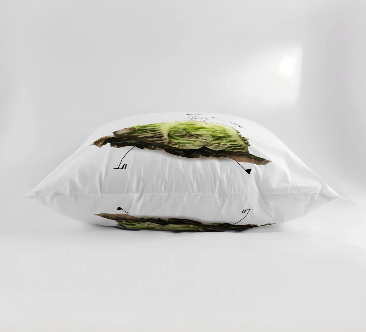 Lettuce Kissen von Gretchen Roehrs