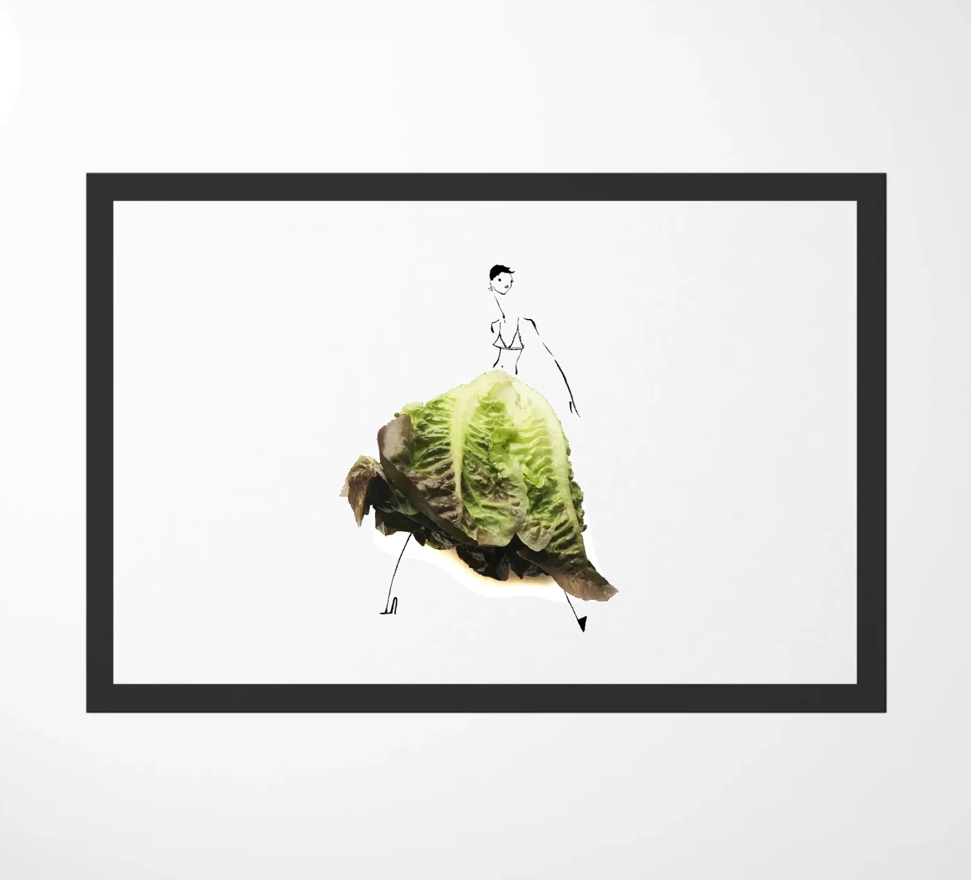 Lettuce Fußmatte von Gretchen Roehrs