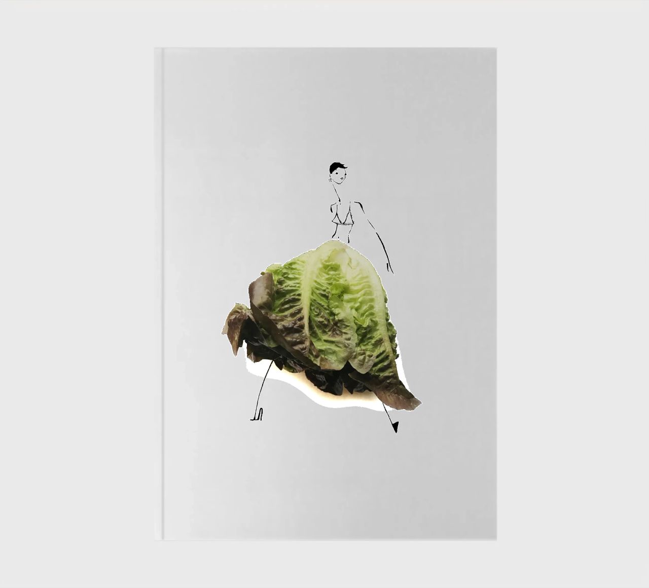 Lettuce Notizbuch von Gretchen Roehrs