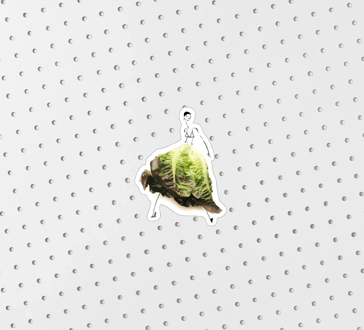 Lettuce Sticker von Gretchen Roehrs