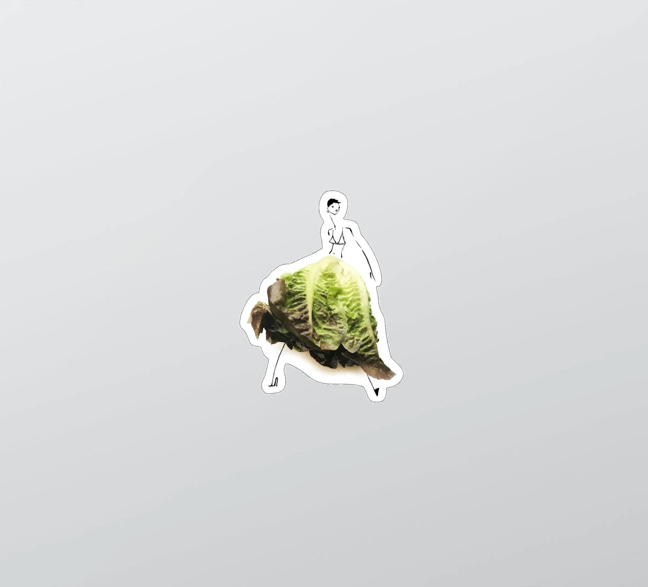 Lettuce Sticker von Gretchen Roehrs