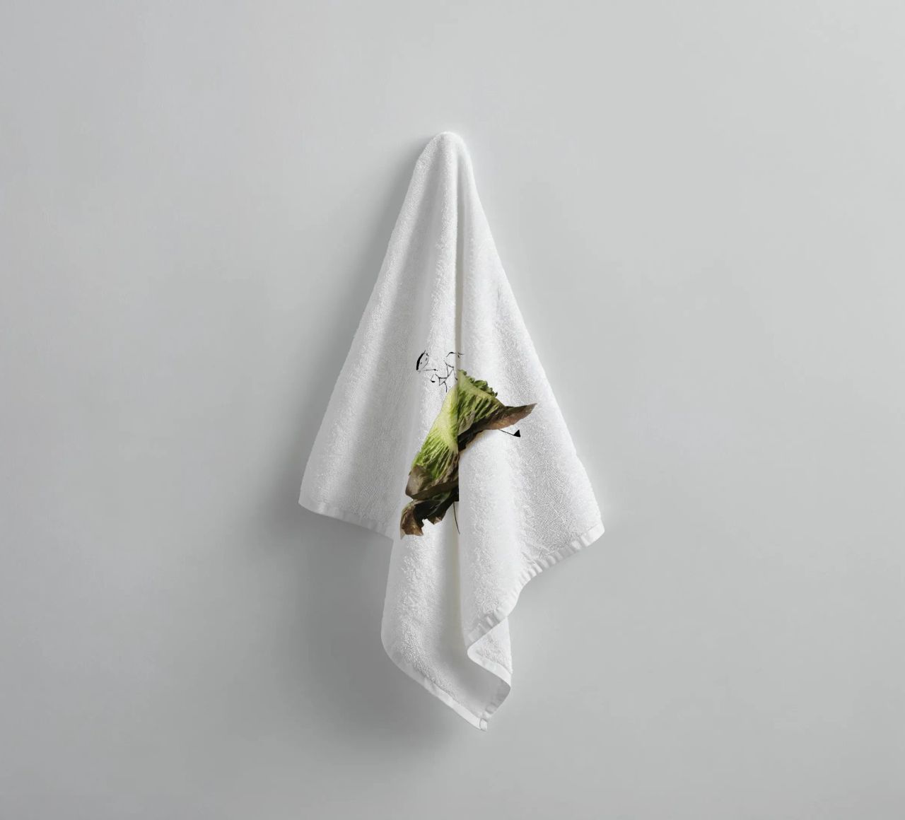 Lettuce Handtuch von Gretchen Roehrs