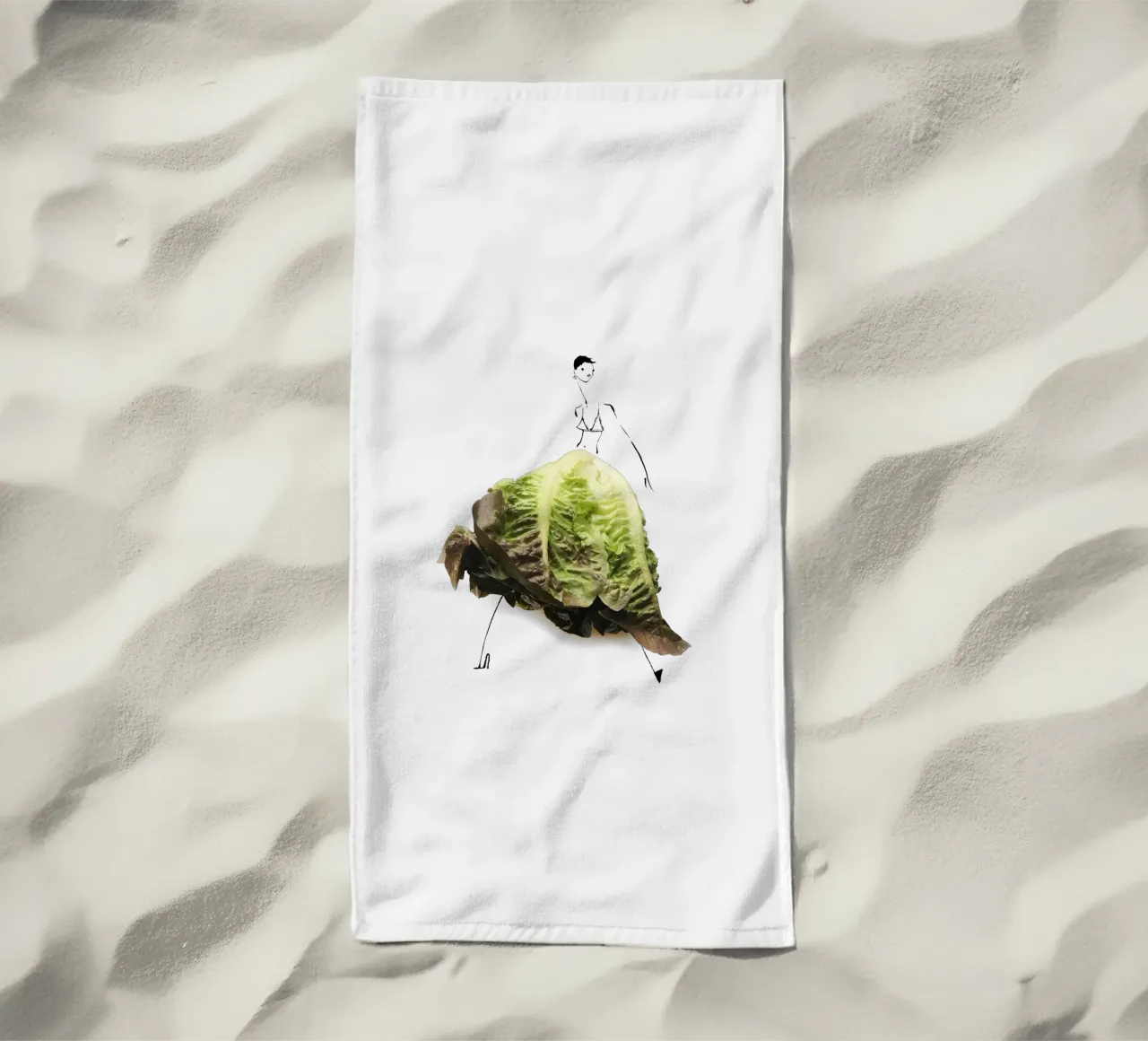 Lettuce telo mare da Gretchen Roehrs