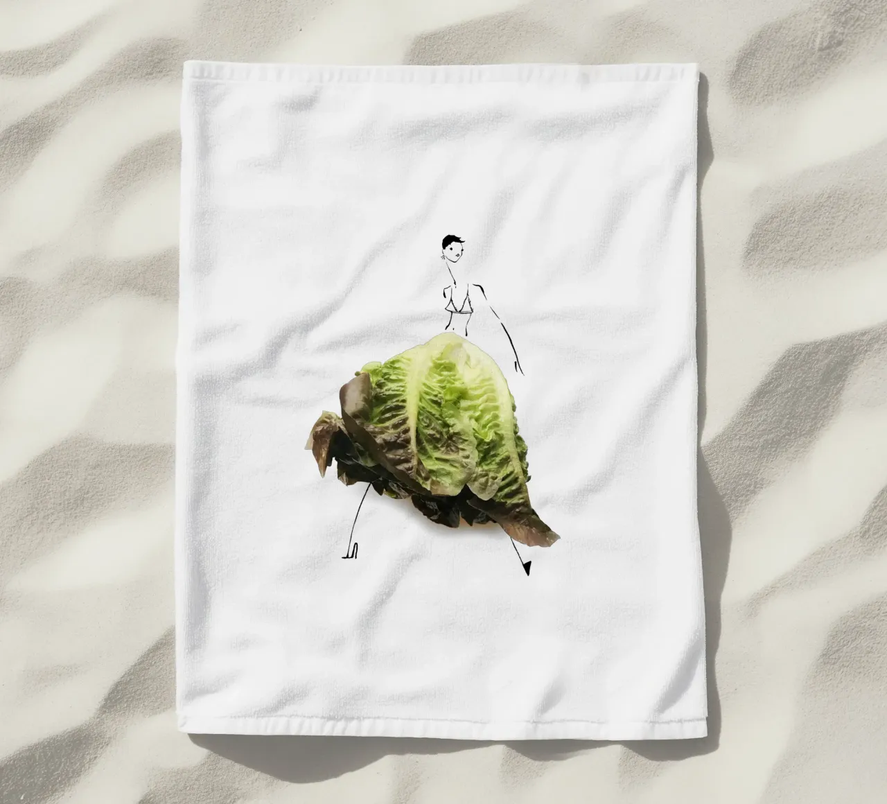 Lettuce telo mare da Gretchen Roehrs