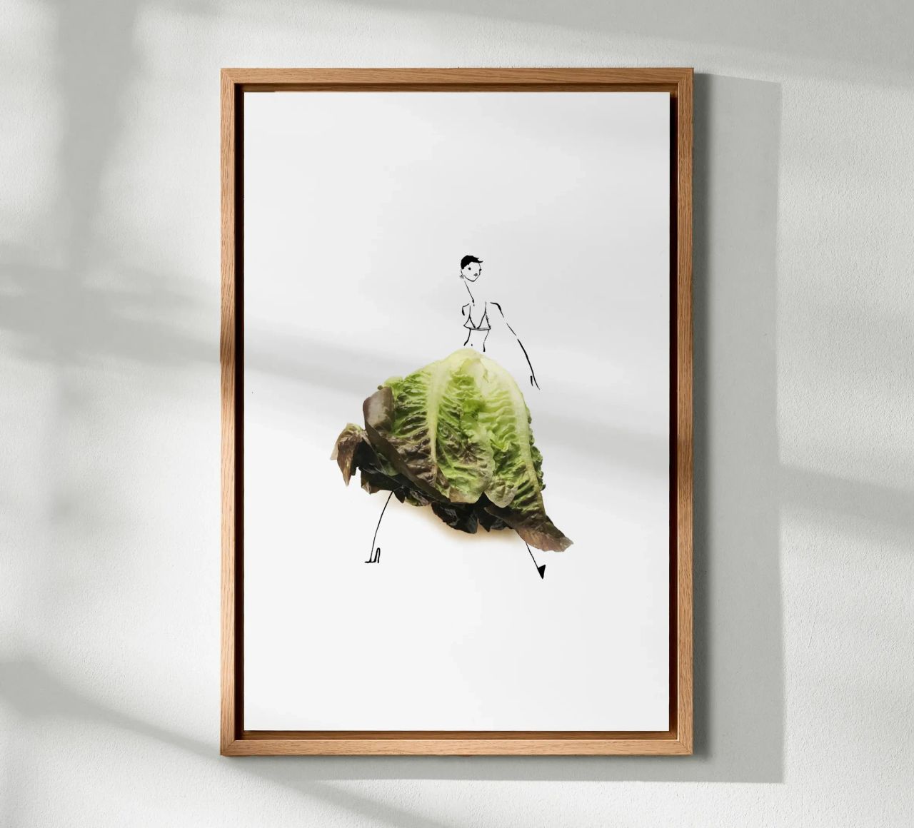 Lettuce Alu-Dibond von Gretchen Roehrs
