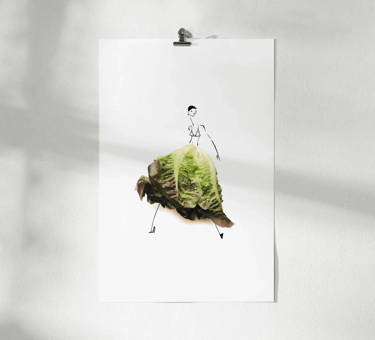 Lettuce Poster von Gretchen Roehrs
