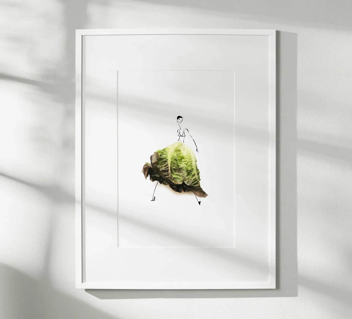 Lettuce poster van Gretchen Roehrs