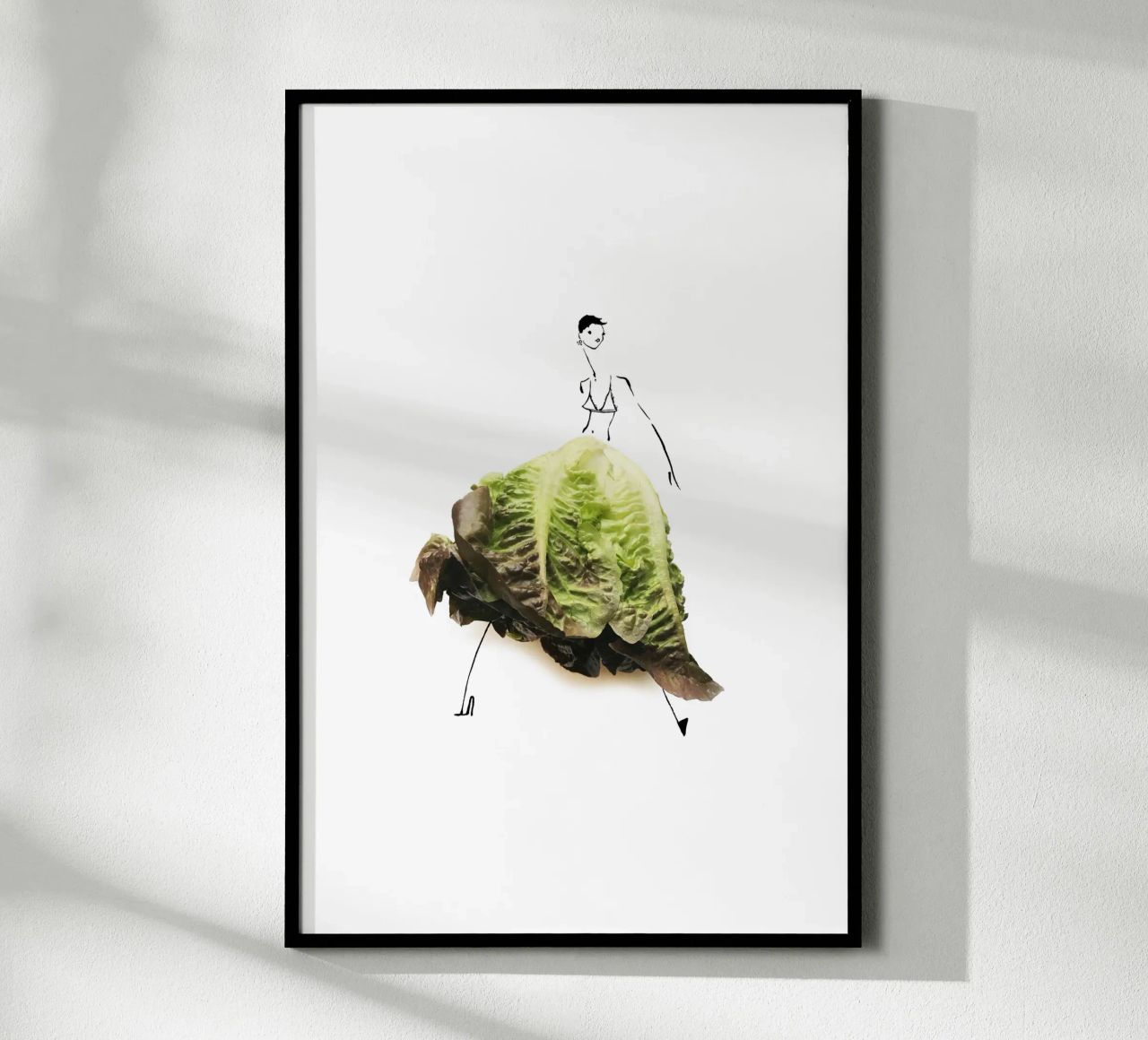 Lettuce Poster von Gretchen Roehrs