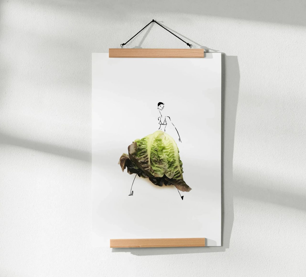Lettuce Poster von Gretchen Roehrs