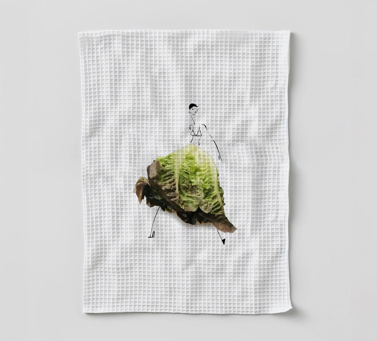 Lettuce Geschirrtuch von Gretchen Roehrs