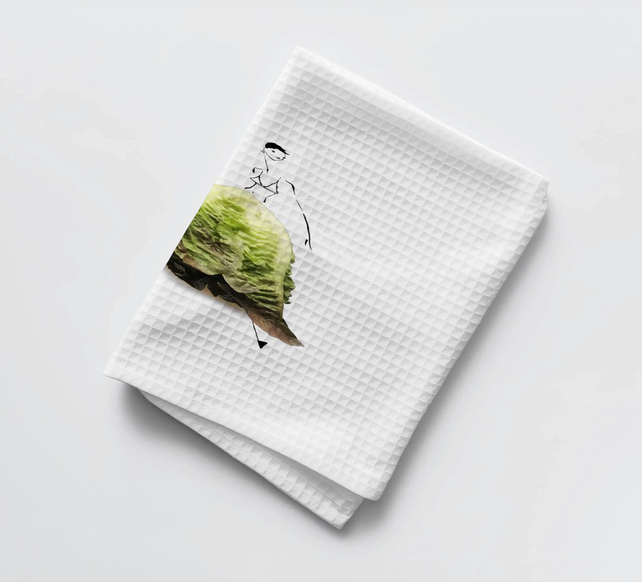 Lettuce Geschirrtuch von Gretchen Roehrs