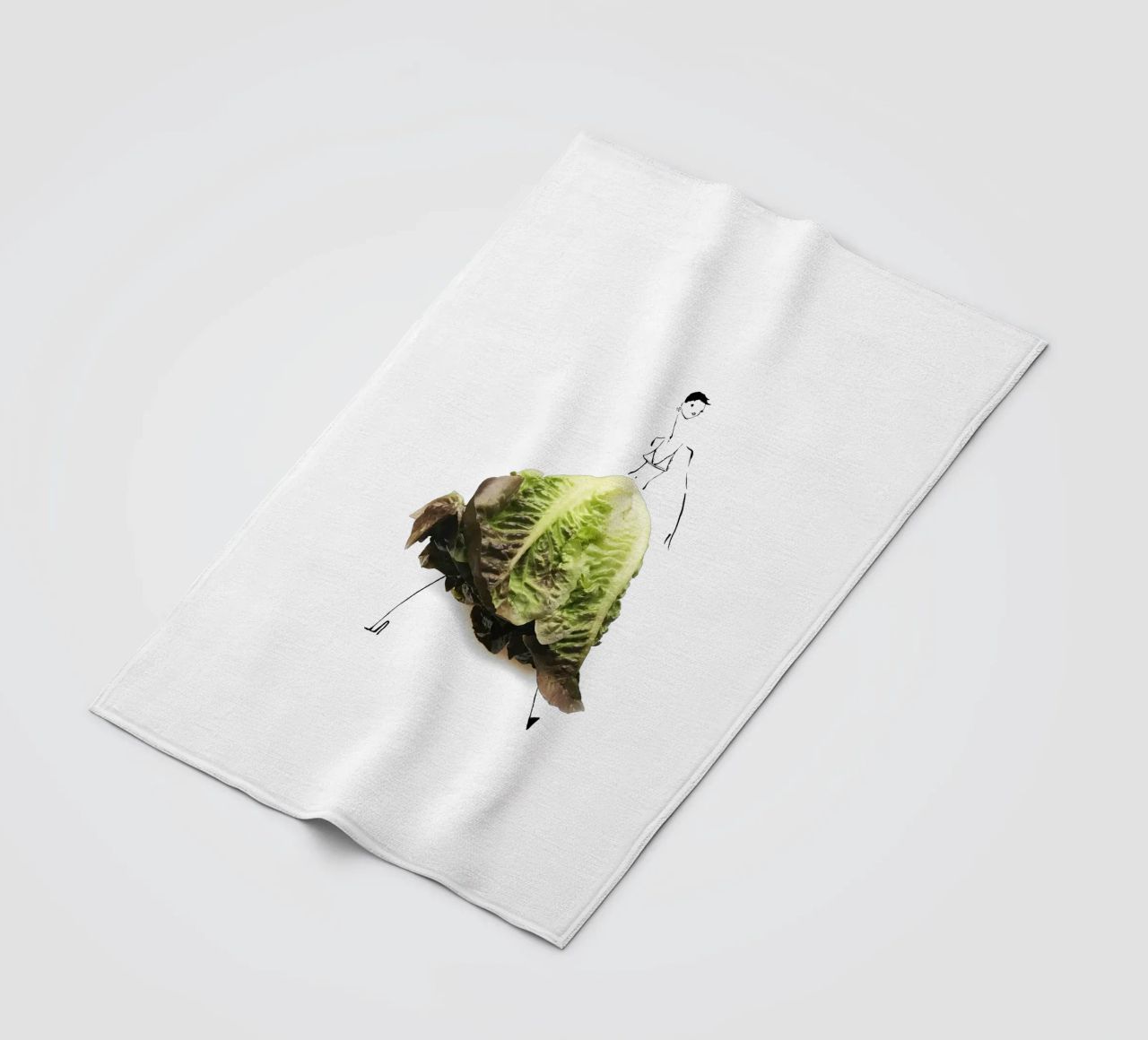 Lettuce Fleecedecke von Gretchen Roehrs