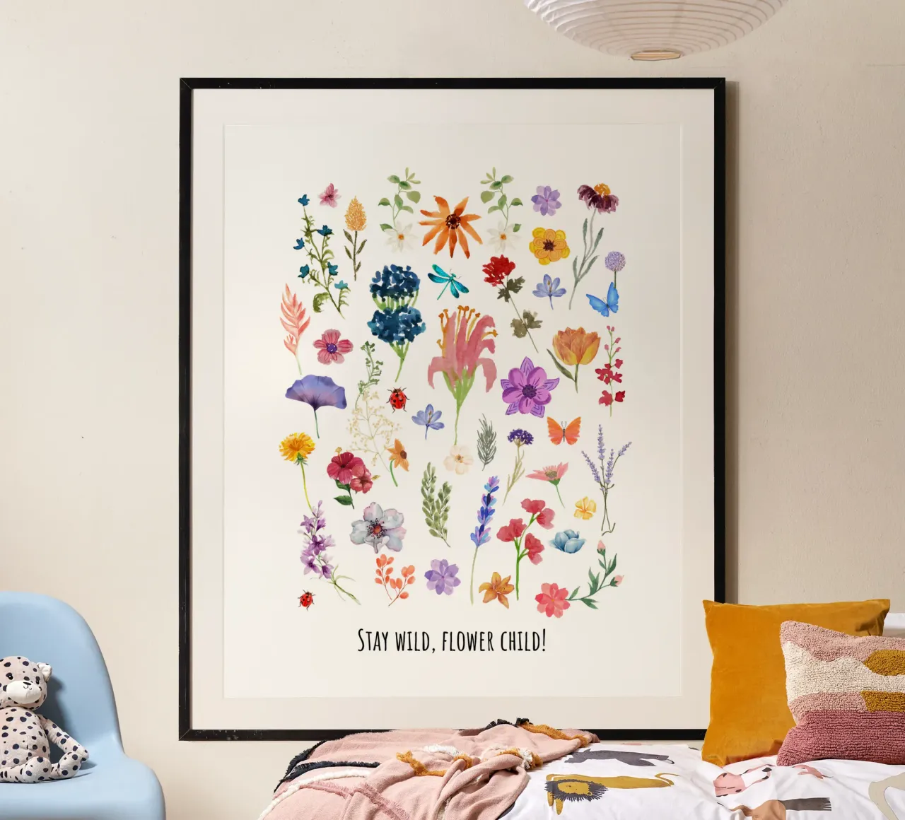 rimani un bambino fiore selvatico carta hahnemühle da khoailang