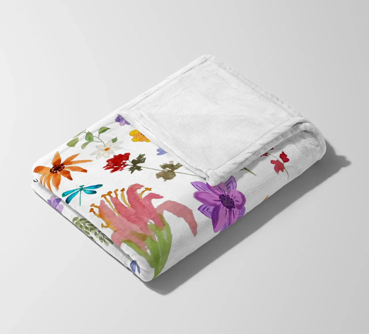 rimani un bambino fiore selvatico coperta in pile da khoailang