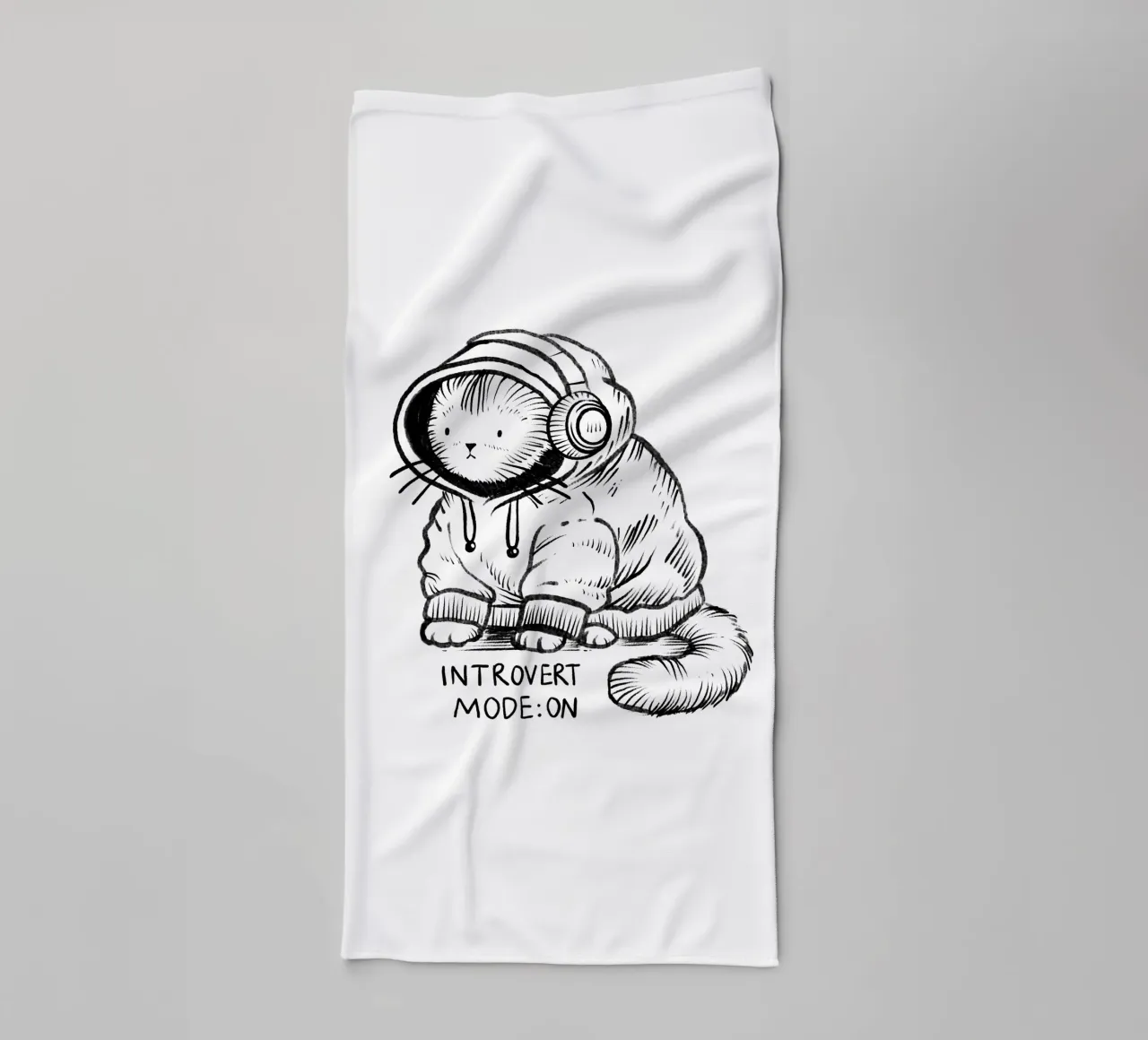 Introvert mode: on towel by Studio Patruschka