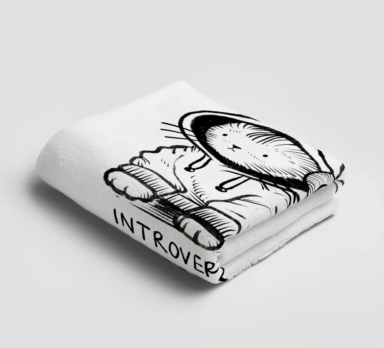 Introvert mode: on towel by Studio Patruschka