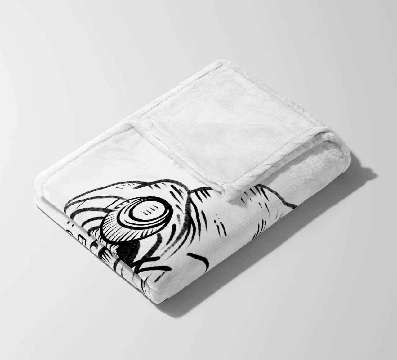 Introvert mode: on fleece blanket by Studio Patruschka