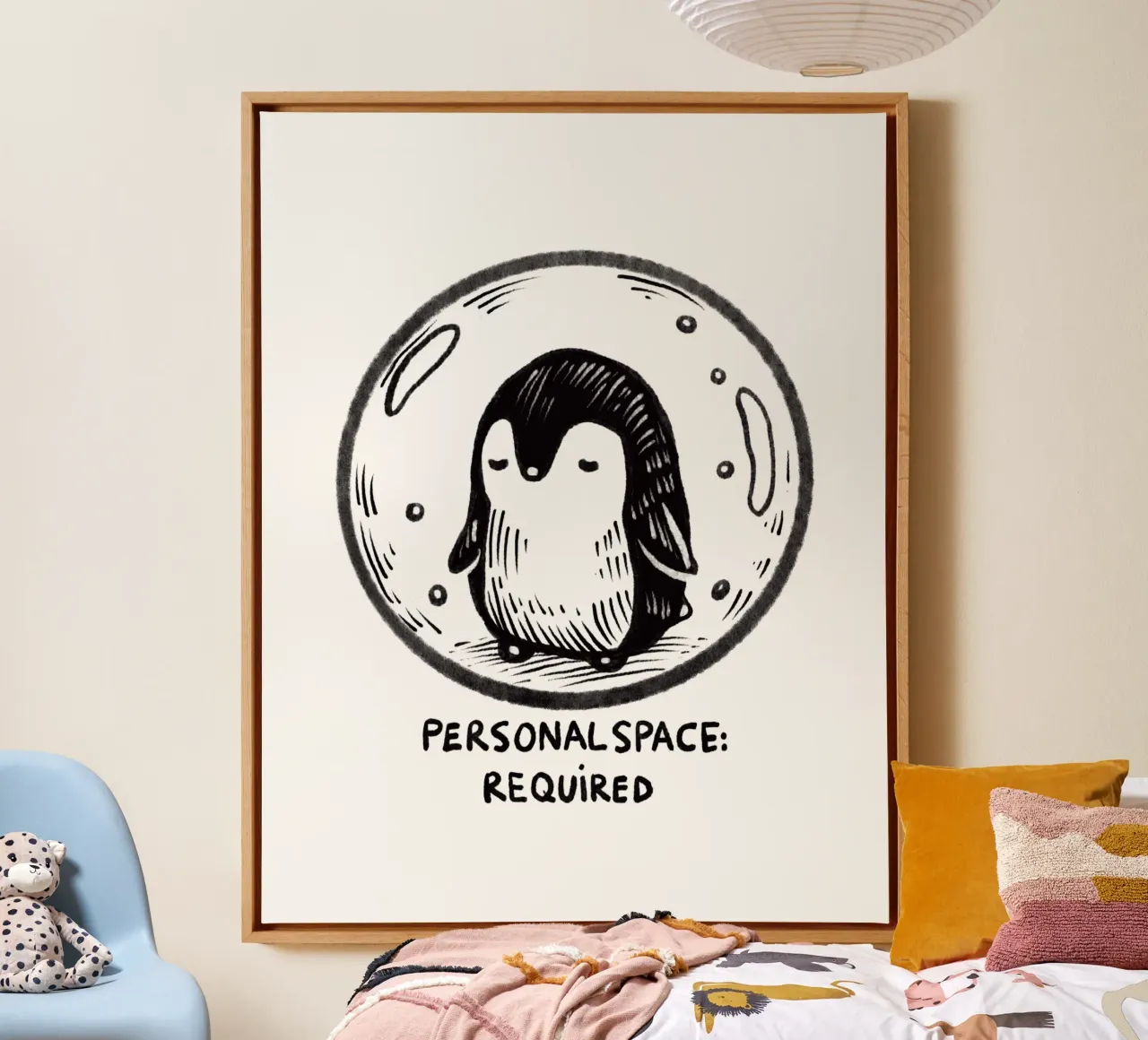 Personal space: required canvas with Floater frame by Studio Patruschka
